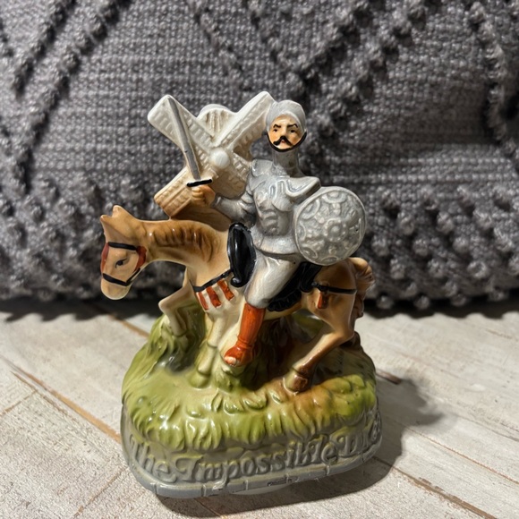 Sankyo Other - Rare Vintage Sanyo Don Quixote “The Impossible Dream” Collectible
